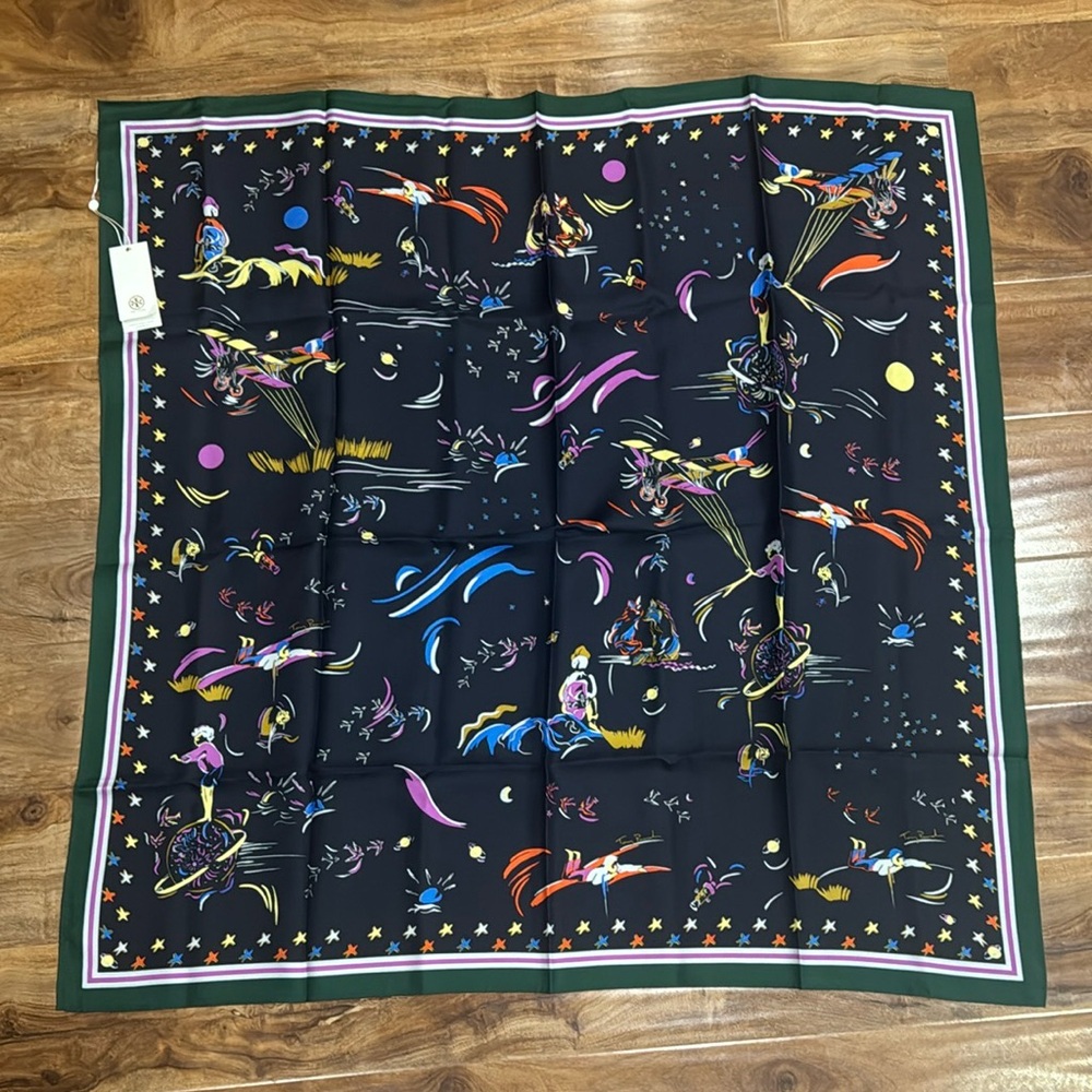 Tory Burch it was all a dream large scarf NWT’s